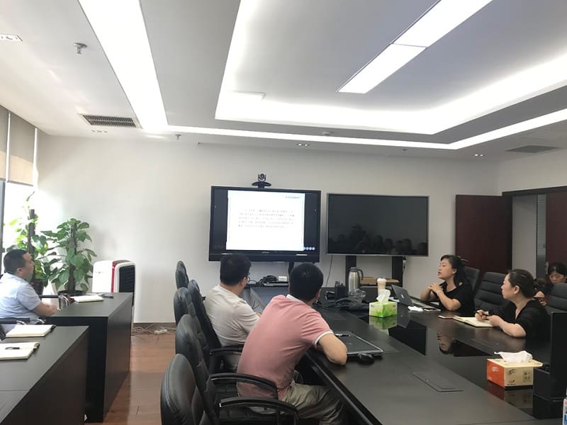 四川放心訂科技有限公司組織2018年(nián)合同法與營銷風(fēng)險培訓